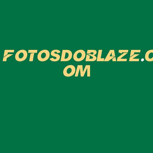 Logo da FOTOSDOBLAZE